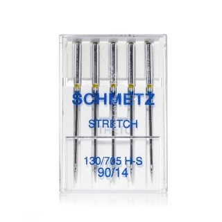 Ihly strojové Schmetz Stretch 90 na elastické látky