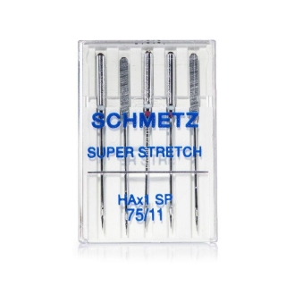 Ihly strojové Schmetz Super Stretch 75 na extra elastické látky