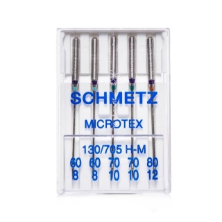 Ihly strojové Schmetz Microtex 60-80 na chúlostivé materiály