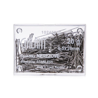 Špendlíky 0,5 x 26 mm Galant nerezové, 20 g