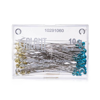 Špendlíky 0,5 x 47 mm Galant so sklenenou hlavičkou, 10 g