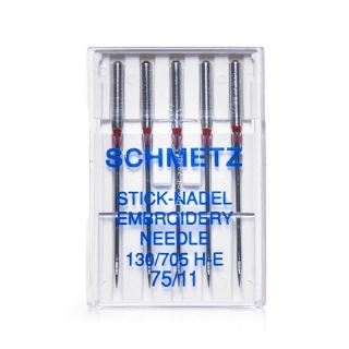 Ihly strojové Schmetz Embroidery 75 vyšívacie