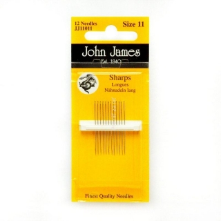 Ihly ručné ostré Sharps John James veľkosť 11