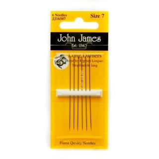 Ihly látacie dlhé Long Darners John James veľkosť 7