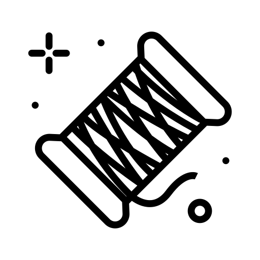 ikona niť