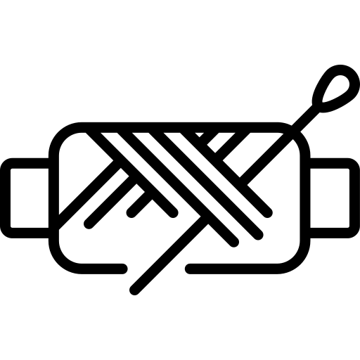 ikonka niť ležiaca